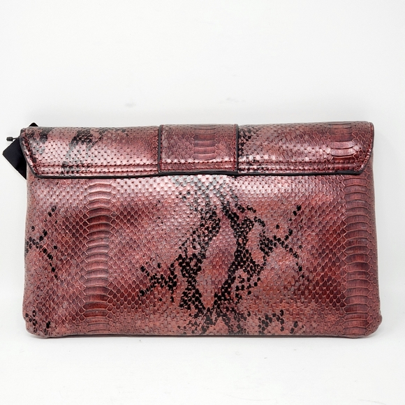 INC International Concept Luci Python Clutch - Picture 4 of 5